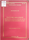 Tỷ lệ và thực trạng chăm sóc trẻ em từ 0-60 tháng tuổi mắc dị tật bẩm sinh tại tỉnh Thái Bình năm 2007